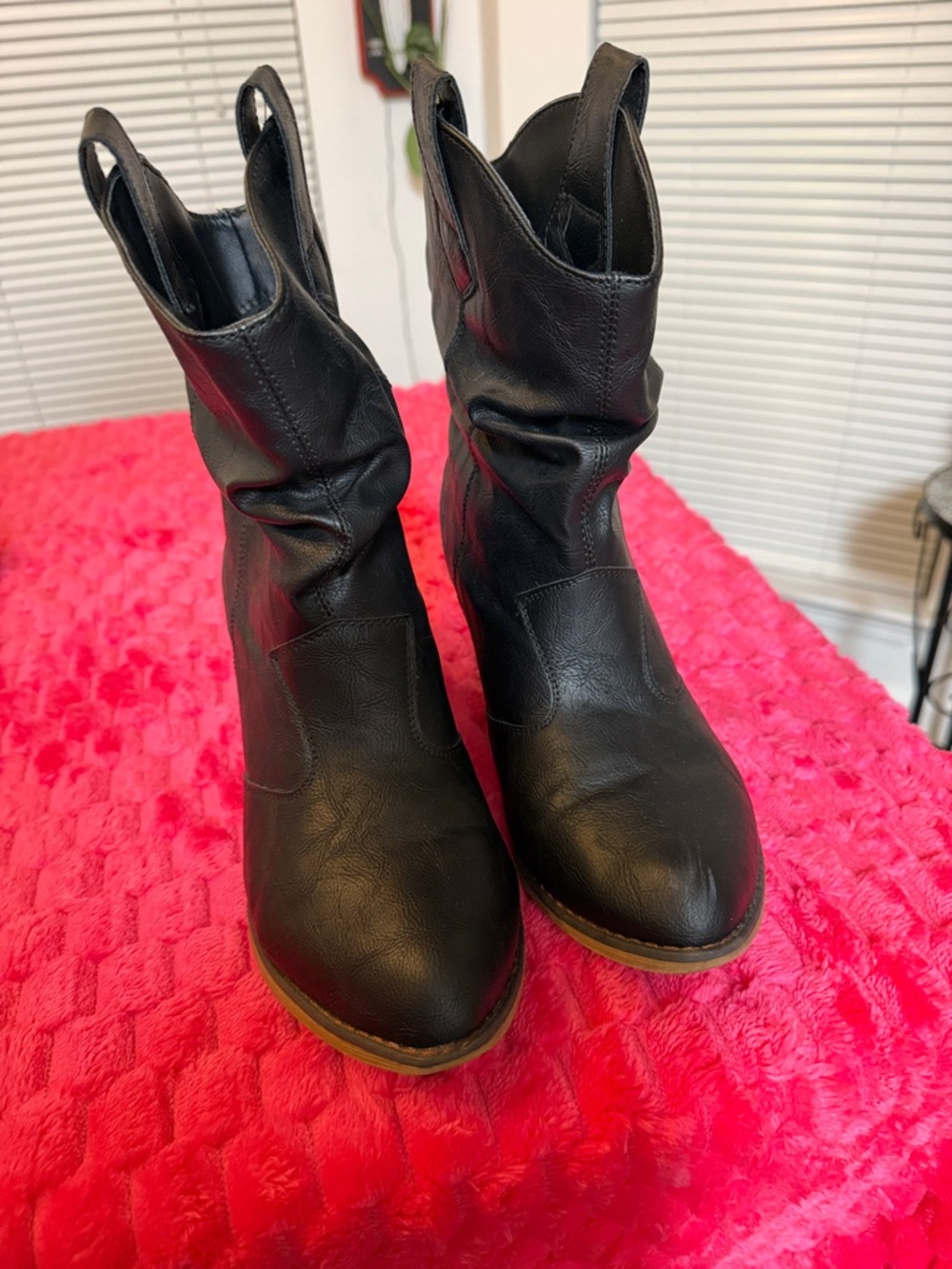 Classic Black Women's Mid-Calf Boots